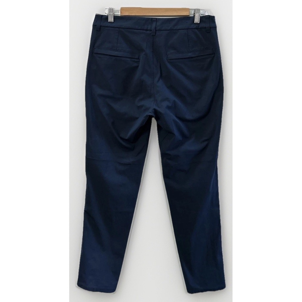 Mens Lululemon Commission Pant Slim Fit Chino Performance LM5AF1S Sz 31 Navy - Picture 6 of 8